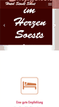 Mobile Screenshot of hotel-stadt-soest.de